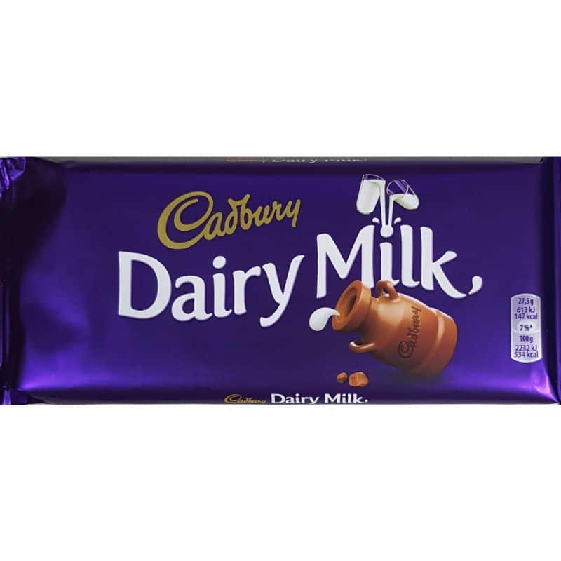 Cadbury Dairy Milk 110g 19/01/26 Cadbury Dairy Milk 110g 19/01/26